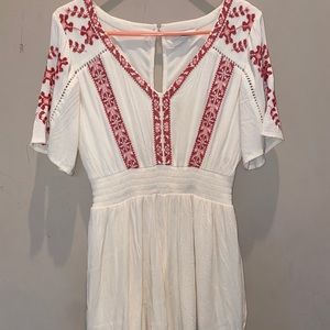Off-white romper from American Eagle